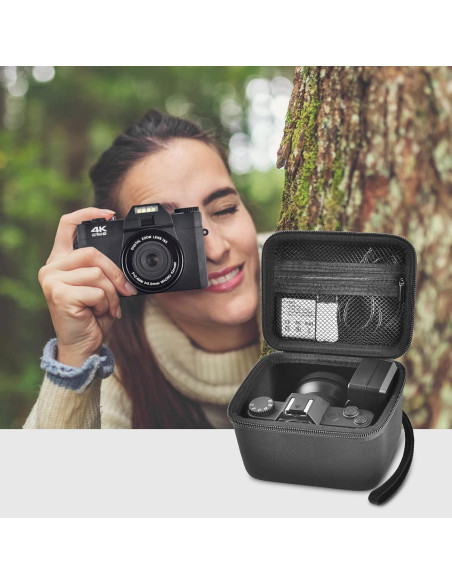 Funda para Cámara de Vlogging Comecase 4K Compacta Negra