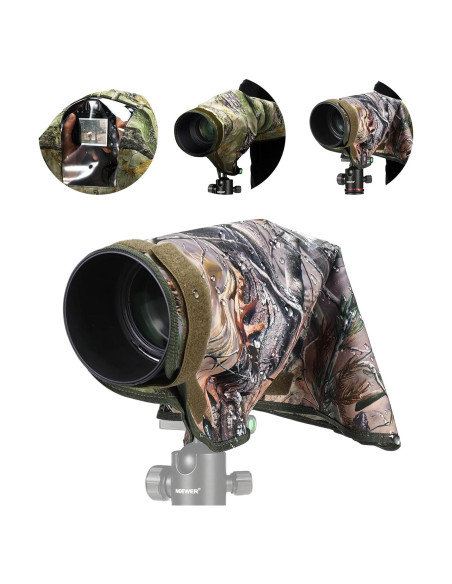 Funda Impermeable para Cámara NEEWER Talla M Nylon Camuflaje
