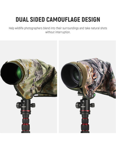 Funda Impermeable para Cámara NEEWER Talla M Nylon Camuflaje