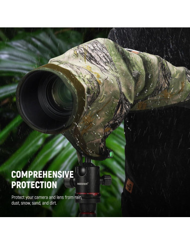 Funda Impermeable para Cámara NEEWER Talla M Nylon Camuflaje