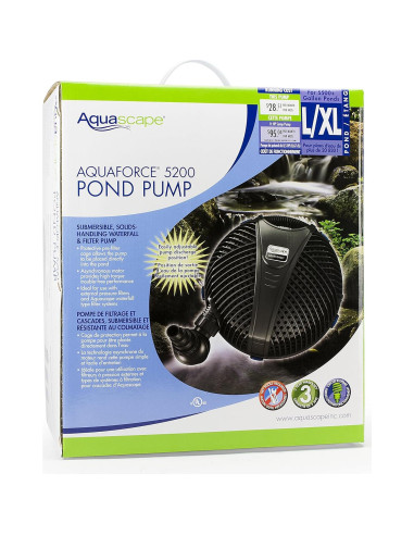 Bomba Asincrónica Aquascape 91013 AquaForce 5200 19996 L/h