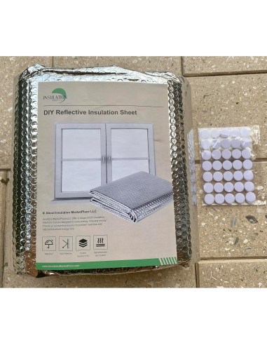 Hoja de Aislamiento Reflectante MERCADO DE AISLAMIENTO 61x304 cm