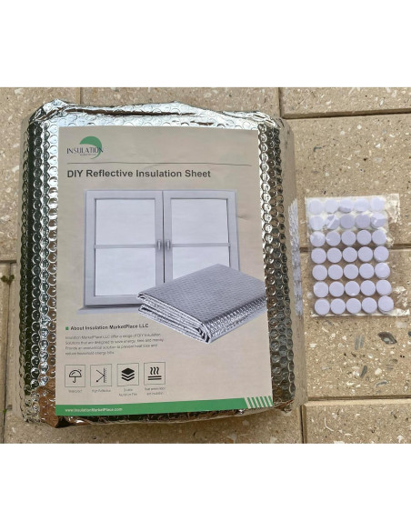 Hoja de Aislamiento Reflectante MERCADO DE AISLAMIENTO 61x304 cm