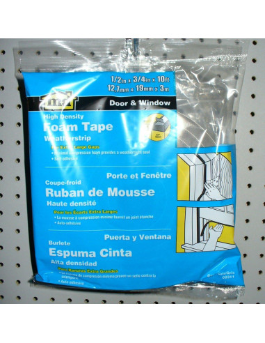 Burlete de Celdas Cerradas M-D 02311 1.27 cm x 3.05 m Gris