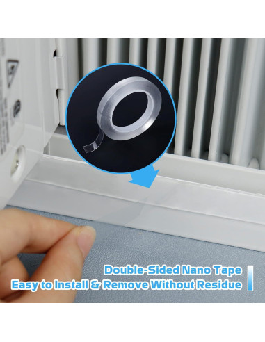 Paneles Aislantes de Aire Acondicionado Air Jade 99x43cm Negro