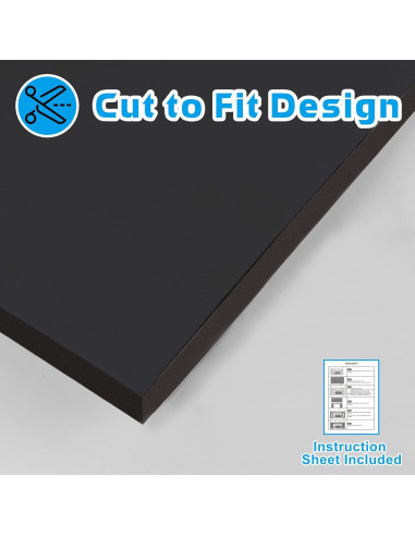 Paneles Aislantes de Aire Acondicionado Air Jade 99x43cm Negro