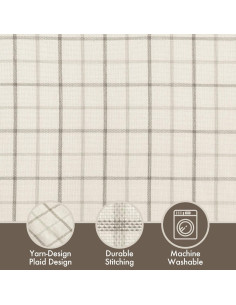 Cortina Aislante Térmico Madison Park Anaheim 50x95 cm Natural 2