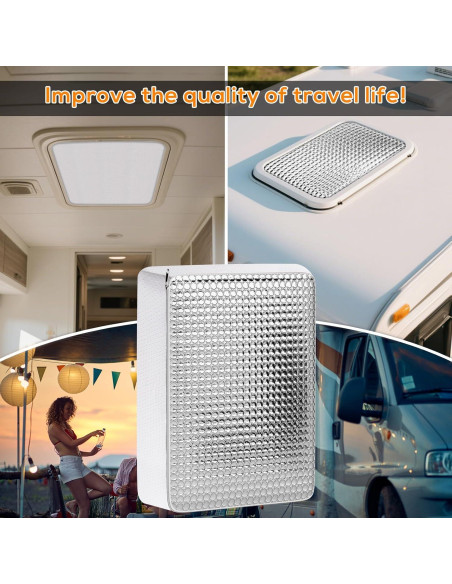 Aislante de Ventilación RV YUNVI 57x36.1x8 cm Impermeable