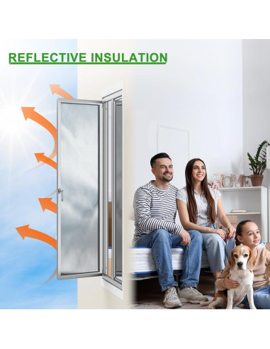 Aislamiento Reflectante para Ventanas AGHITG 24x3m Plata