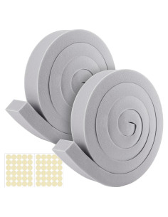 Cinta de Sellado de Espuma para Aire Acondicionado moonoom 2 Pcs 2.54cm x 3.96m