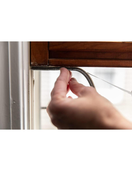 Sello de Reemplazo Duck Brand para Puertas y Ventanas de Tormenta - Gris