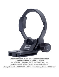 Anillo de Montaje en Trípode iShoot IS-S2470II para Sony 2