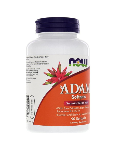 Vitaminas Múltiples para Hombre NOW Foods 90 Gelatinas Blandas