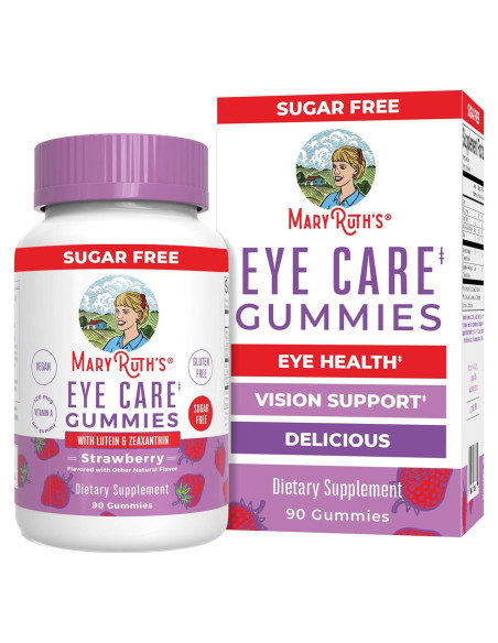 Gomas para el Cuidado de los Ojos MaryRuth 90 Unidades Veganas