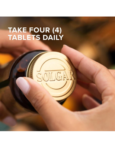 Solgar Complejo Avanzado de Calcio 120 Tabletas - Zinc, D3, K2