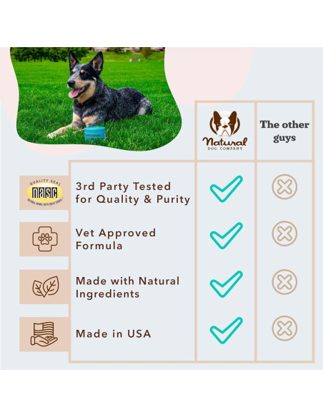 Masticables Multivitamínicos Natural Dog Company 90 Piezas