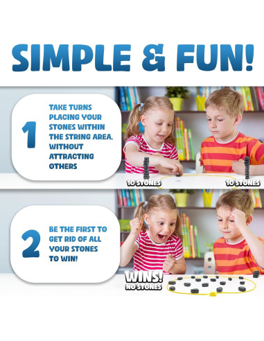 Juego de Ajedrez Magnético Mejorado HMmagnets con 20 Piezas