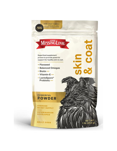 Suplemento Natural para Perros El Enlace Perdido 0.45 kg Omega 3 y 6