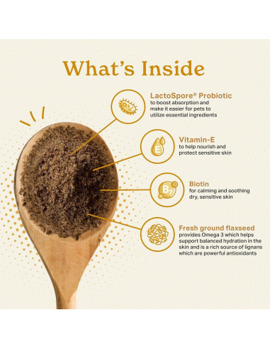 Suplemento Natural para Perros El Enlace Perdido 0.45 kg Omega 3 y 6