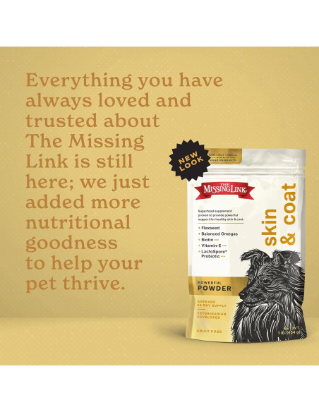 Suplemento Natural para Perros El Enlace Perdido 0.45 kg Omega 3 y 6