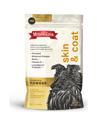 Suplemento Natural para Perros El Enlace Perdido 0.45 kg Omega 3 y 6