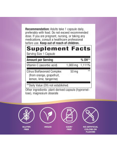 Vitamina C Extra Fuerte Nature's Way 1000 mg 250 Cápsulas 2