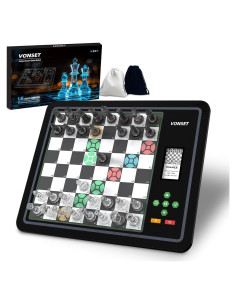 Juego de Ajedrez Electrónico Vonset L6 con IA y LED