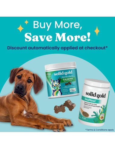 Polvo Multivitamínico Solid Gold 0.45 kg para Gatos y Perros