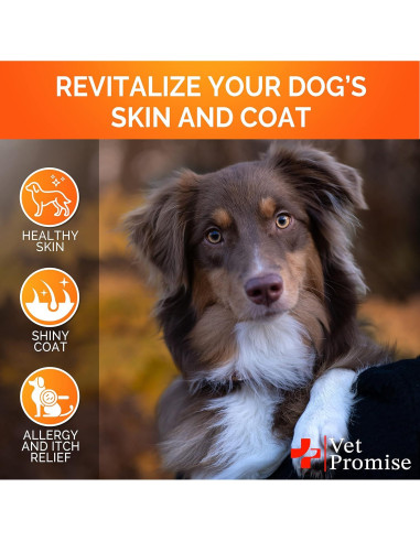 Suplemento Omega 3 para Perros Vet Promise - 120 Masticables