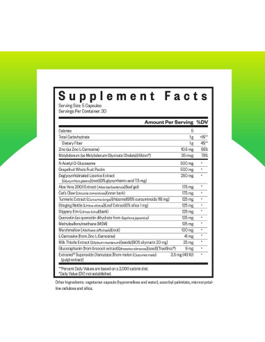 Suplemento Digestivo Seeking Health Optimal GI 150 Cápsulas