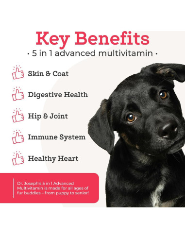 Suplemento Multivitamínico para Perros VetPro 120 Masticables