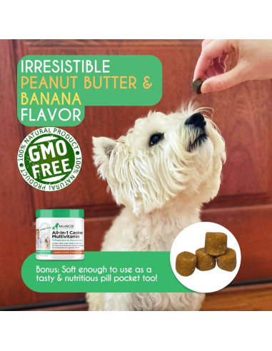 Suplemento Multivitamínico para Perros Balanced Breed 226g