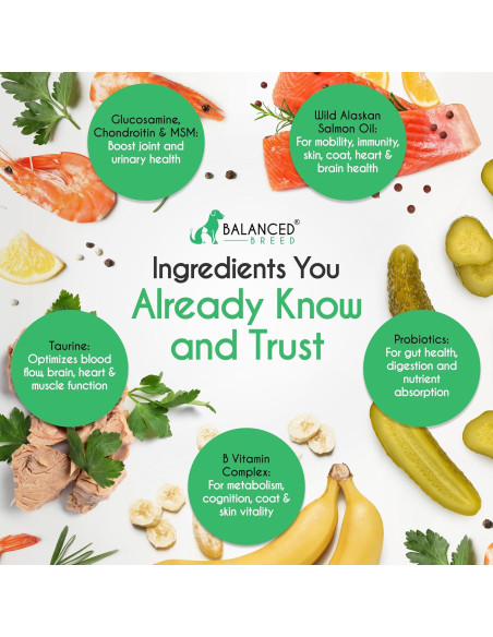 Suplemento Multivitamínico para Perros Balanced Breed 226g