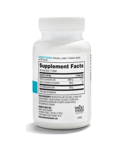 Vitamina C+ 365 Whole Foods Market 80mg 100 Tabletas Veganas 2