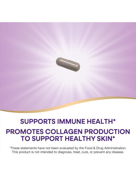 Vitamina C Nature's Way 1000 mg con Rosa Mosqueta 250 Cápsulas