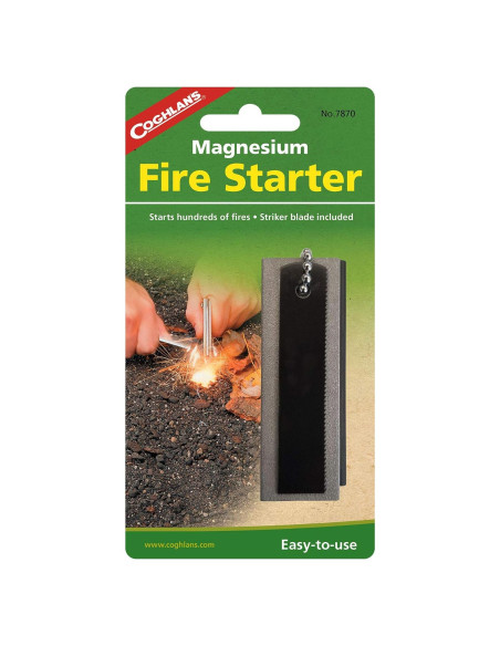 Encendedor de Magnesio Coghlan's 7870 para Camping y Senderismo