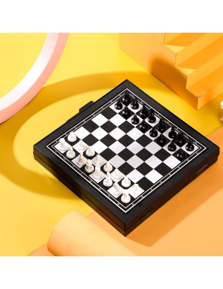 Juego de mesa magnético 5 en 1 Hanaive para viajes Juego de mesa magnético 5 en 1 Hanaive para viajes