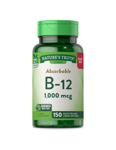 Vitamina B12 1000 mcg Verdad de la Naturaleza 150 Gelatinas
