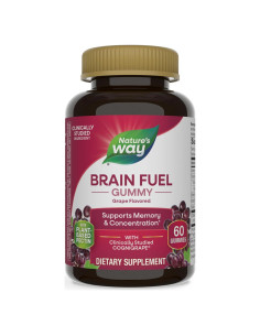 Gominolas Combustible Cerebral Nature's Way 60 unidades Sabor Uva