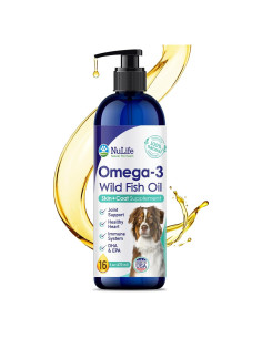Aceite de Pescado Omega 3 NuLife para Perros 473 ml