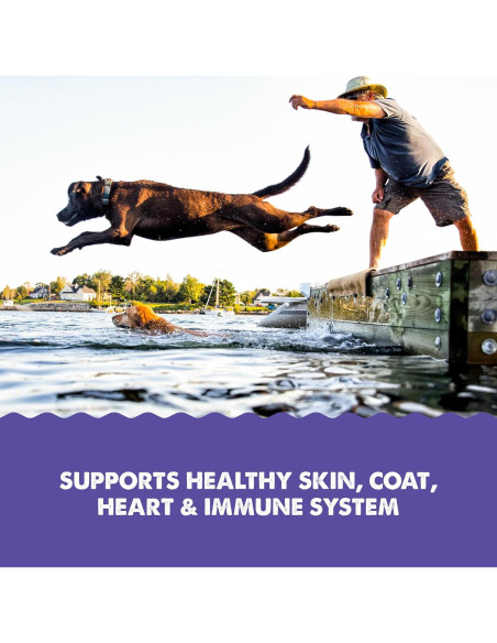 Suplemento Líquido Omega-3 Grizzly Pet 0.95L para Perros y Gatos