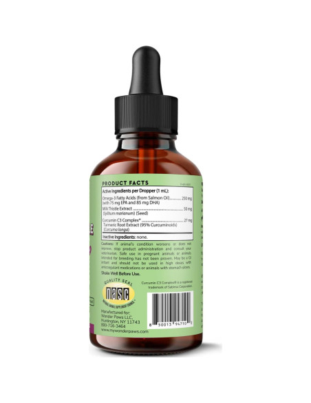 Suplemento Hepático para Perros Wonder Paws 56.7 g - Cardo Mariano