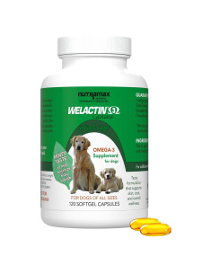 Nutramax Welactin 3 Omega-3 para Perros 120 Cápsulas Blandas