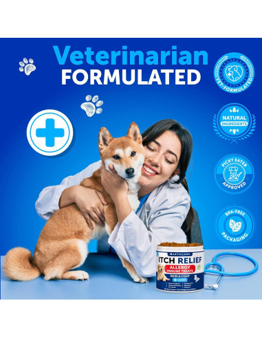Masticables para Perros Artullano 120 Golosinas Alivio Alergias