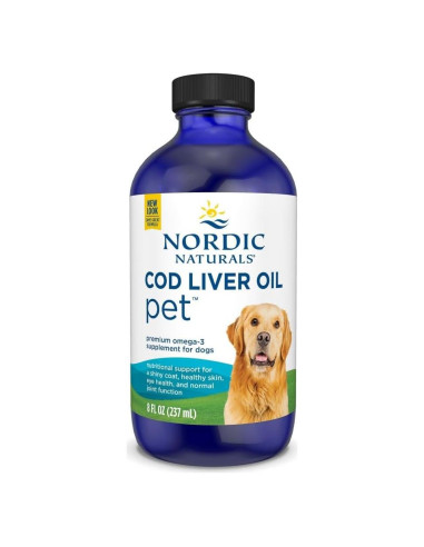 Aceite de Hígado de Bacalao Nordic Naturals 240 ml Omega-3