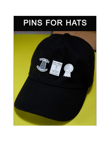 Conjunto de 20 Pines de Esmalte Divertidos - Regalo Creativo