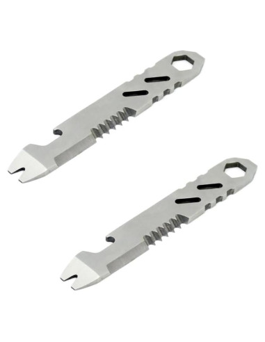 Paquete de 2 Barras Multifuncionales de Acero Inoxidable SquEqu