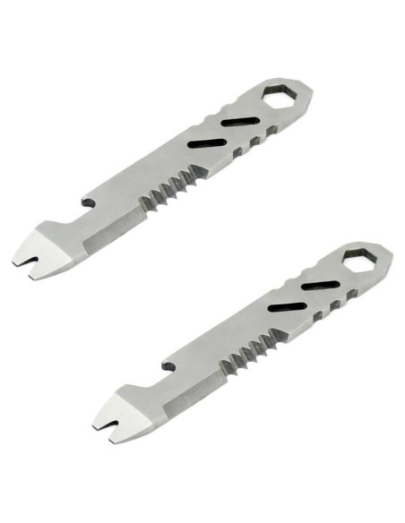 Paquete de 2 Barras Multifuncionales de Acero Inoxidable SquEqu