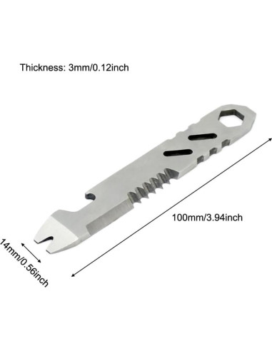 Paquete de 2 Barras Multifuncionales de Acero Inoxidable SquEqu
