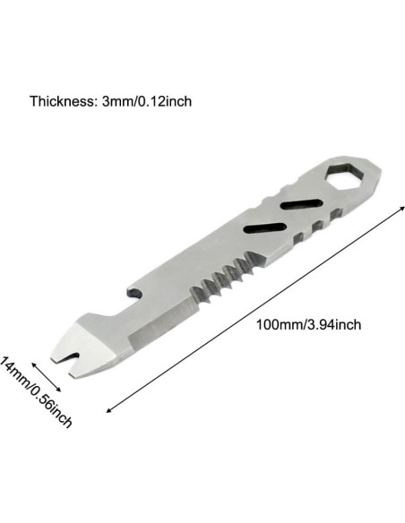 Paquete de 2 Barras Multifuncionales de Acero Inoxidable SquEqu